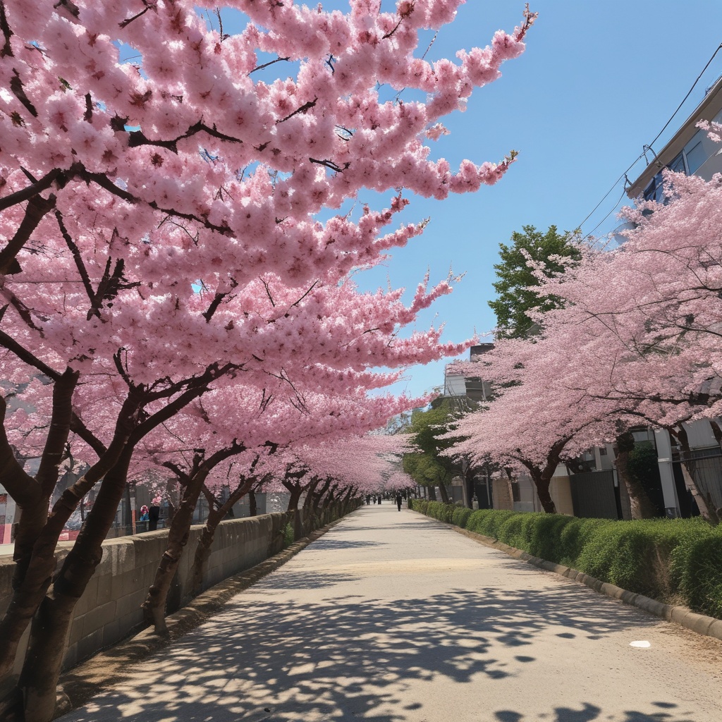 満開の桜